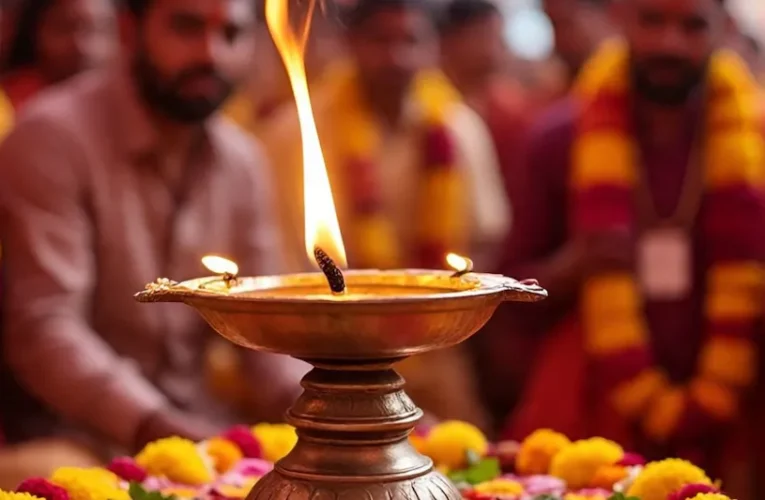 Shardiya Navratri 2025: नवरात्र में किस दिशा में जलाना चाहिए अखंड दीप?